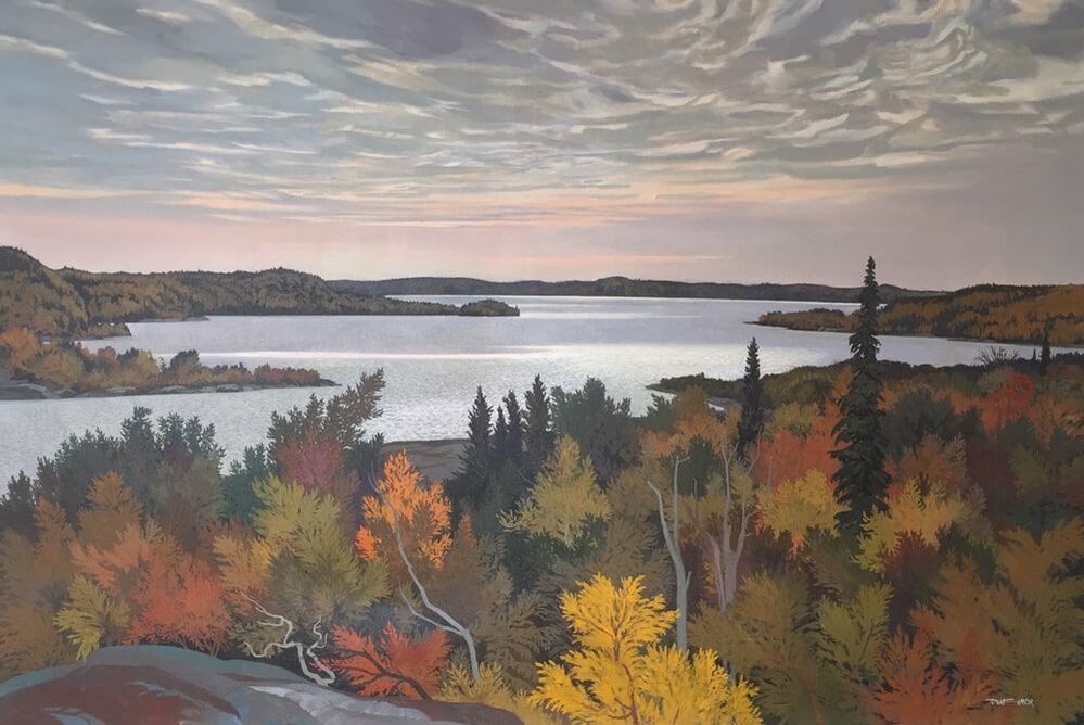 Richard Ferrier Canadian oil painting Near Rossport, Lake Superior