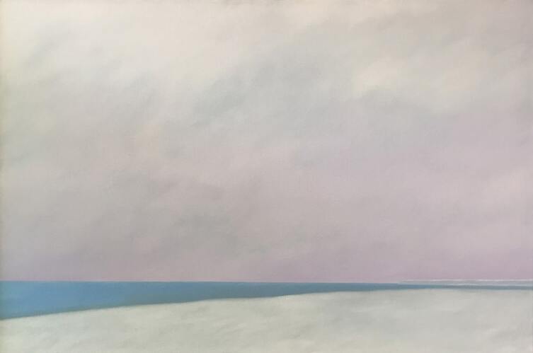 Malcolm Rains Canadian contemporary Overcast Sky acrylic painting